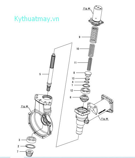 Trục truyền động trước